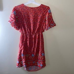 Knee length sun dress, size medium, back out